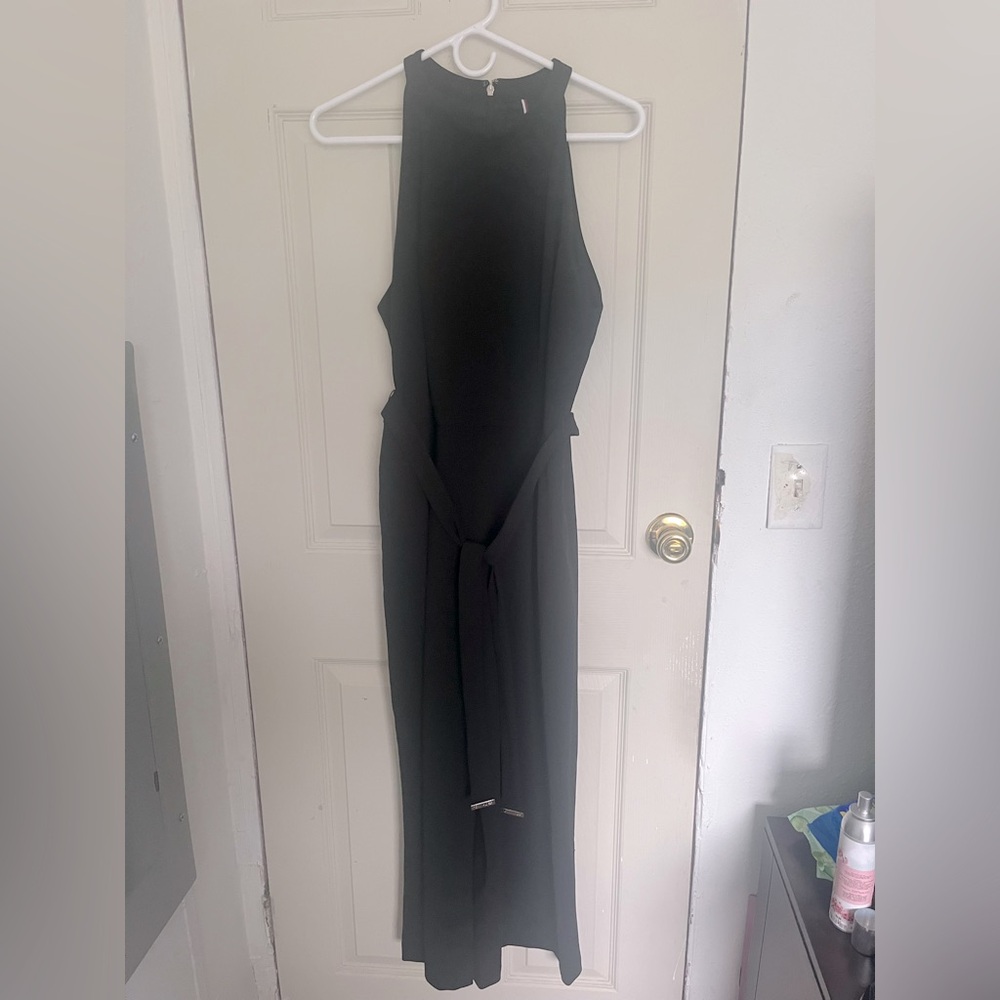 Tommy Hilfiger Black Sleeveless Jumpsuit